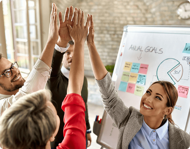 Content marketing planning illustration