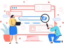 Paid search advertising services icon