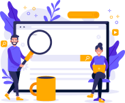 Search engine marketing services icon